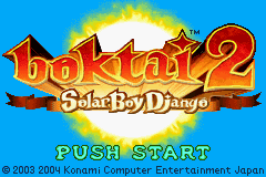 Boktai 2 - Solar Boy Django (Solar Sensor Fix)